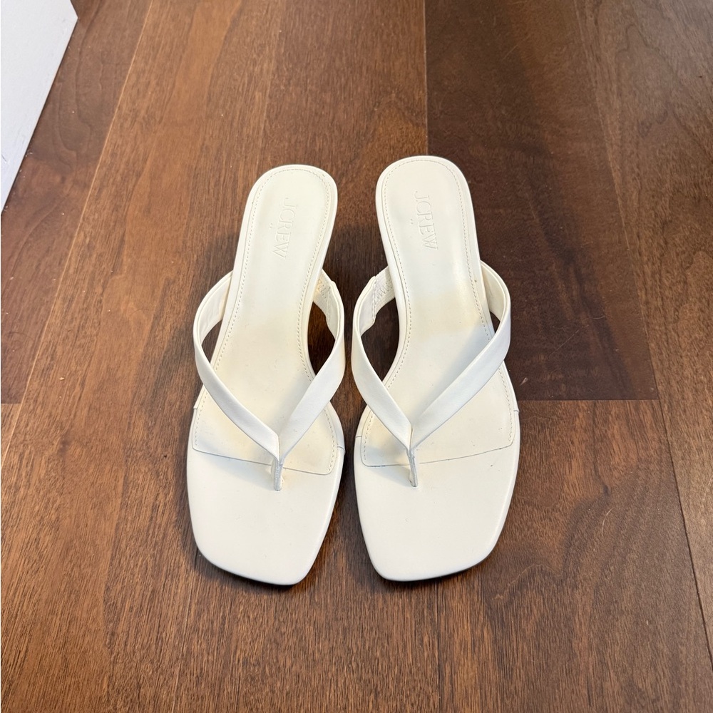 J. Crew Cream Sandals for Women